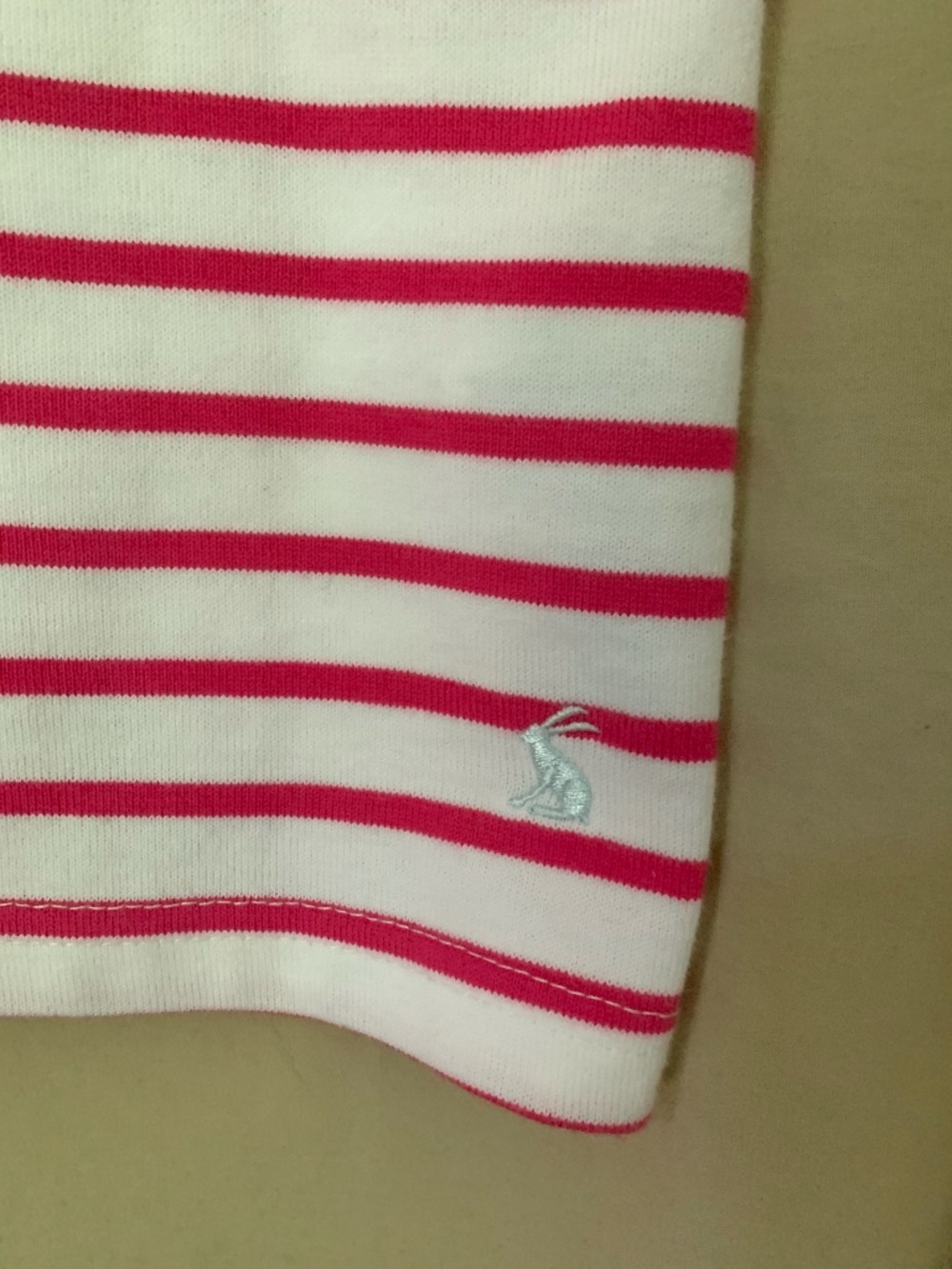 Joules bright pink 'Riva Striped Sleeveless Dress' - Picture 3 of 6
